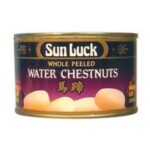 B20484 Whole Peeled Water Chestnuts -12x8 Oz