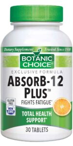 Botanic Choice AbsorB-12 Plus™ - 30 Vegetarian Tablets