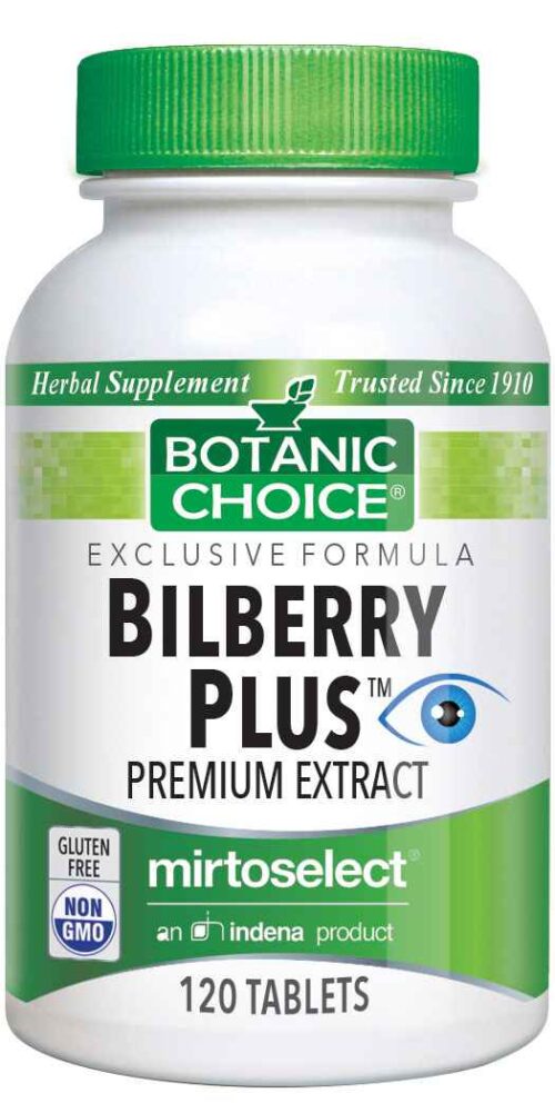Botanic Choice Bilberry Plus™ - Vision Support Supplement - 120 Tablets