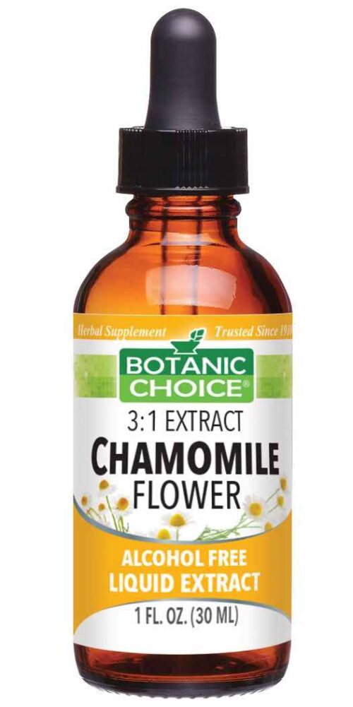 Botanic Choice Chamomile Flower Liquid Extract - Soothing Support Supplement - 1 Oz