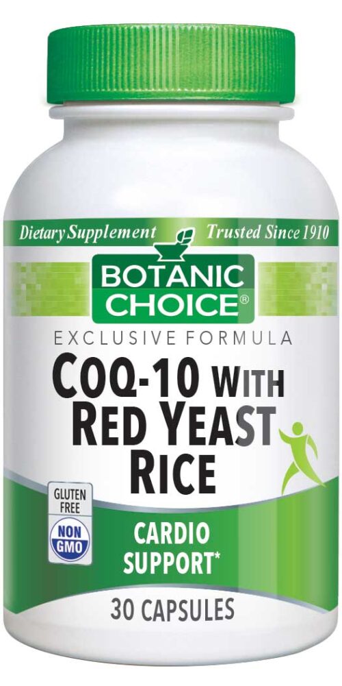 Botanic Choice CoQ-10 with Red Yeast Rice - 30 Capsules