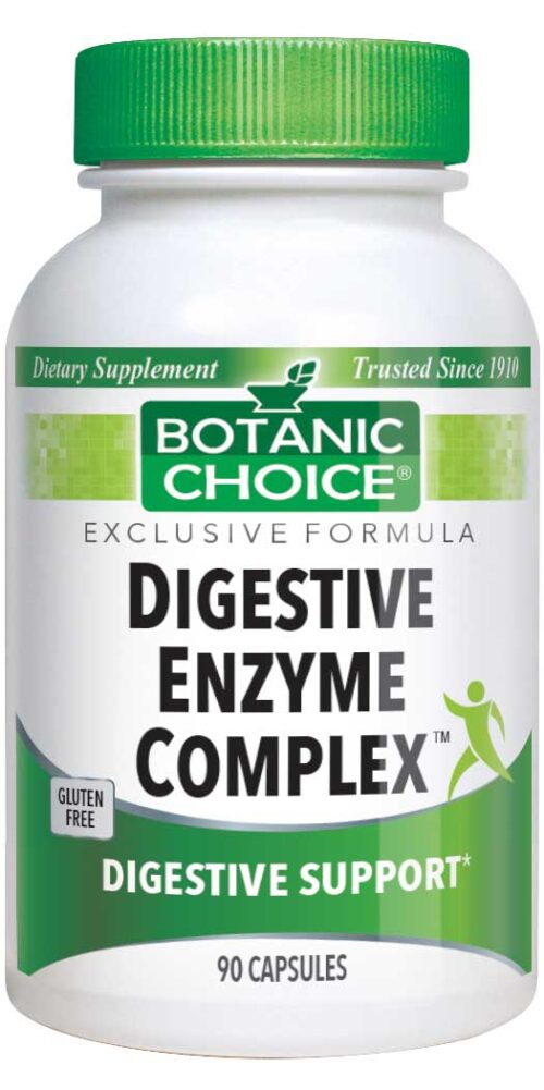 Botanic Choice Digestive Enzyme Complex™ - Digestive Support Supplement - 90 Capsules