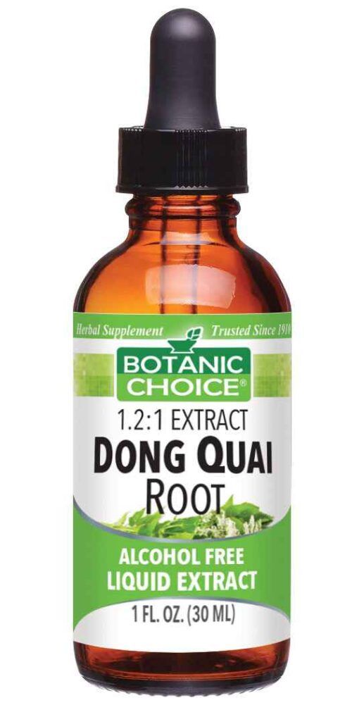 Botanic Choice Dong Quai Root Liquid Extract - Women's Health Support Supplement - 1 Oz