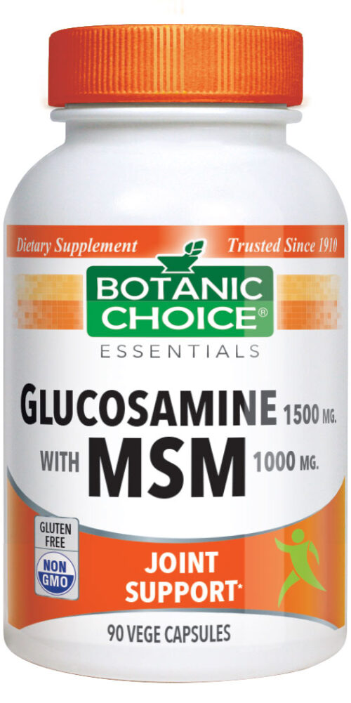 Botanic Choice Glucosamine with MSM - 90 Capsules