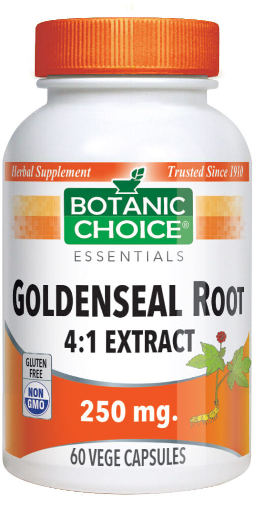 Botanic Choice Goldenseal 250 mg Extract - 60 Ct