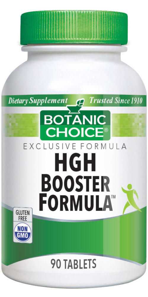 Botanic Choice HGH Booster Formula™ - Energy Support Supplement - 90 Vegetarian Tablets
