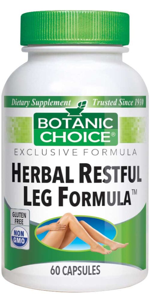 Botanic Choice Herbal Restful Leg Formula™ - Circulation Support Supplement - 60 Capsules