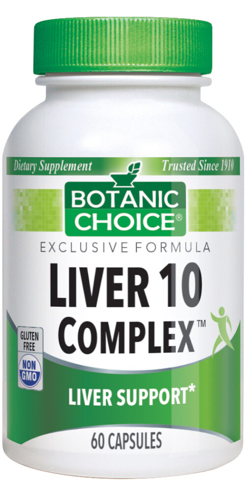 Botanic Choice Liver 10 Complex™ Supplement - 60 Capsules