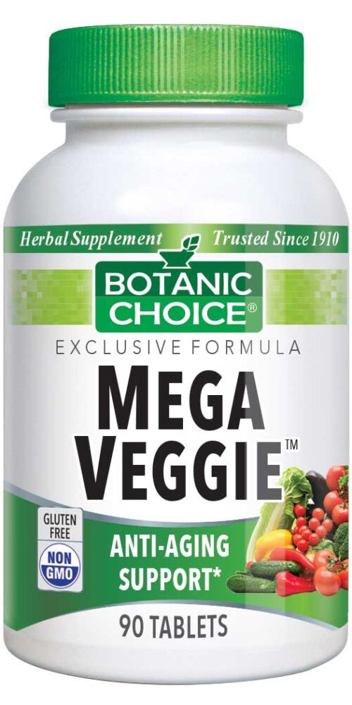 Botanic Choice Mega Veggie™ - Anti-Aging Support Supplement - 90 Tablets