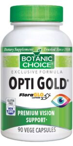 Botanic Choice Opti Gold® Vision & Eye Health Supplement - 90 Vegetarian Capsules