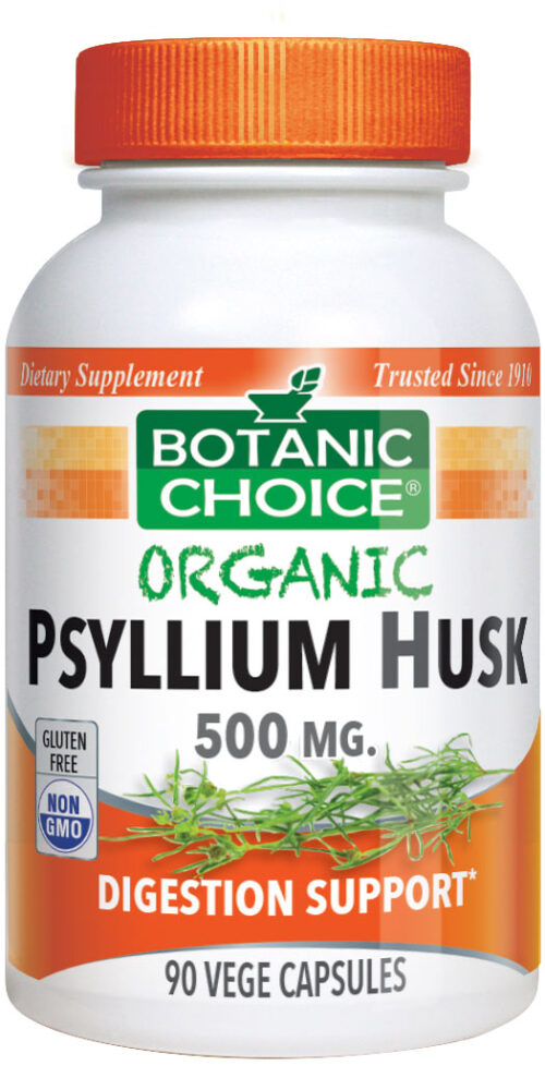 Botanic Choice Organic Psyllium Husk - 90 Ct