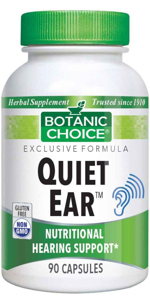 Botanic Choice Quiet Ear™ - Nutritional Hearing Support Supplement - 90 Capsules