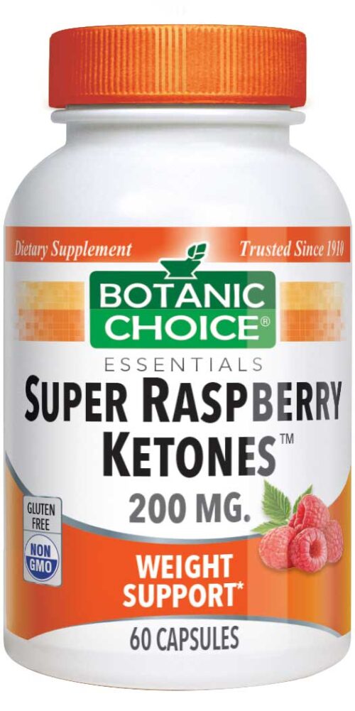 Botanic Choice Super Raspberry Ketones 200 mg - 60 Capsules