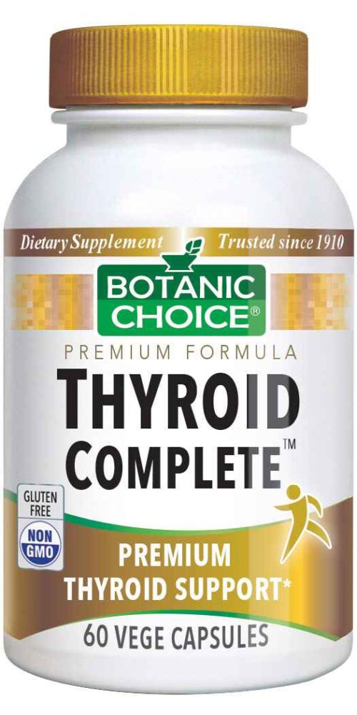 Botanic Choice Thyroid Complete™ - Thyroid Health Support Supplement - 60 Vegetarian Capsules