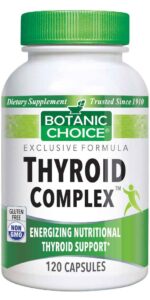 Botanic Choice Thyroid Complex™ - Thyroid Health Support Supplement - 120 Capsules