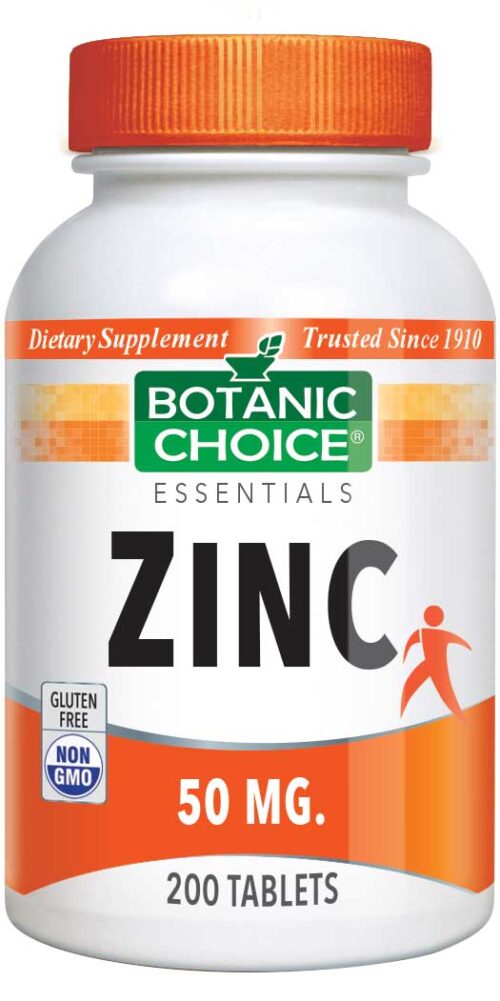 Botanic Choice Zinc Tablets - 200 Tablets