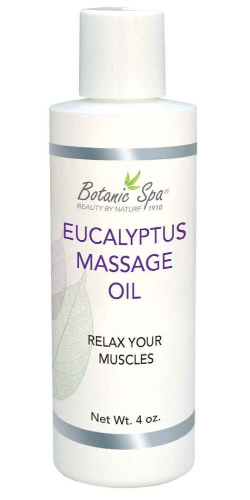 Botanic Spa Eucalyptus Massage Oil - 4 Oz