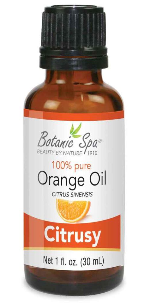 Botanic Spa Orange Essential Aromatherapy and Body Oil - 1 Oz