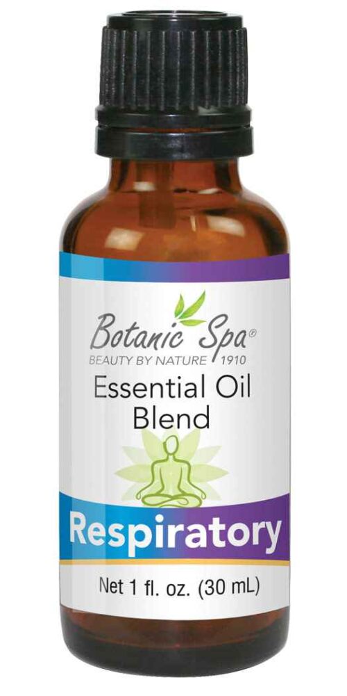 Botanic Spa Respiratory Essential Aromatherapy and Body Oil Blend - 1 Oz