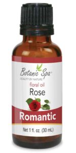 Botanic Spa Rose Aromatherapy Romantic Floral Oil - 1 Oz