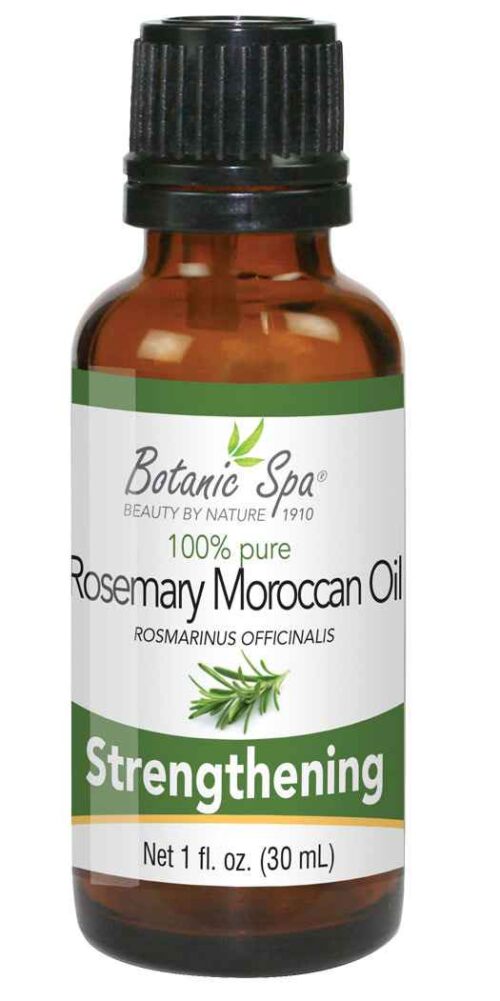 Botanic Spa Rosemary Moroccan Essential Aromatherapy and Body Oil - 1 Oz