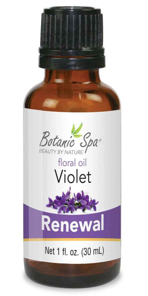 Botanic Spa Violet Aromatherapy Renewal Floral Oil - 1 Oz