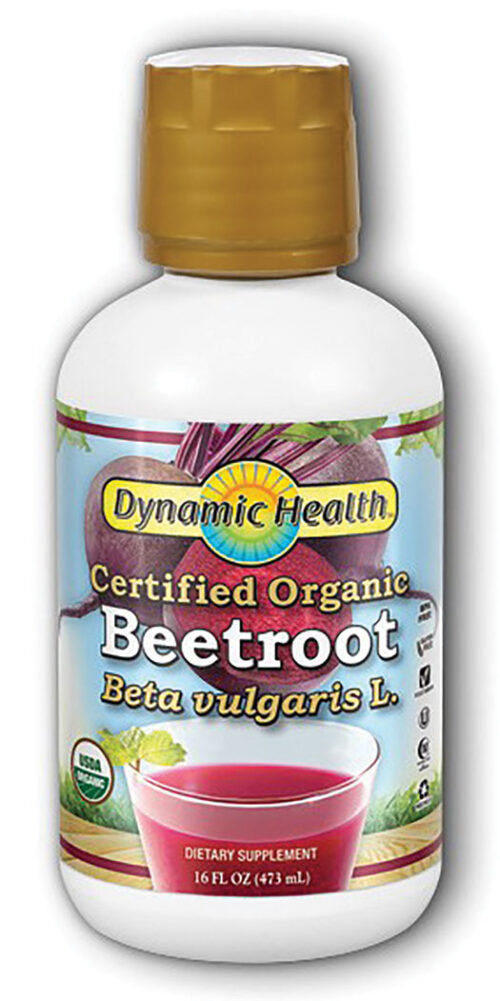 Dynamic Health Beetroot Juice Certified Organic - 16 Oz