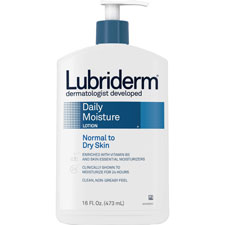 JOJ48305 Lubriderm Daily Moisture Lotion, White