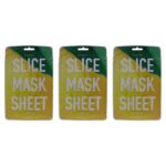K0002107 Slice Sheet Mask - Lemon for Unisex - Pack of 6
