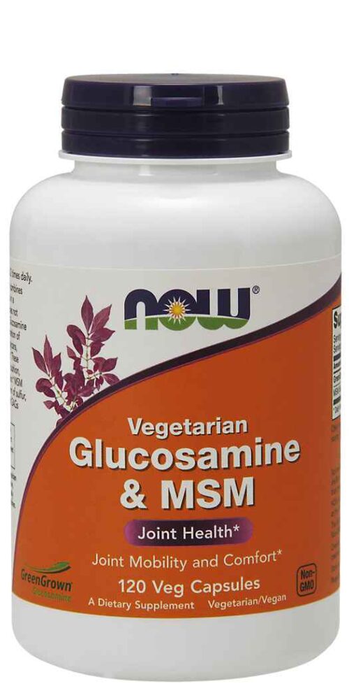 NOW FoodsGlucosamine & MSM - Joint Support Supplement - 120 Vcaps