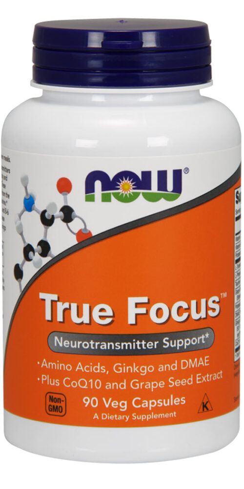 Now Foods True Focus™ Veg Capsules - 90 Ct