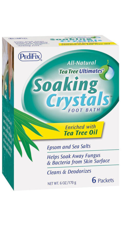 PediFix Tea Tree Ultimates Soaking Crystals - 6 Packets