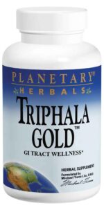 Planetary Herbals Triphala Gold™ 550 mg - Veg Capsules