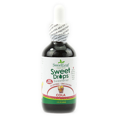 Sweet Leaf 1127281 Wisdom Natural SweetLeaf Sweet Drops Cola - 2 fl oz