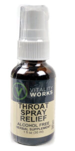 Vitality Works Throat Ease Spray - Fl Oz