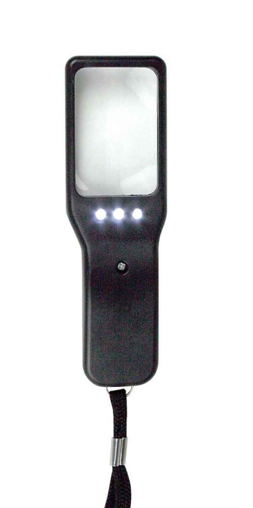 dp Company Lighted Magnifying Glass - Length: 4.75"