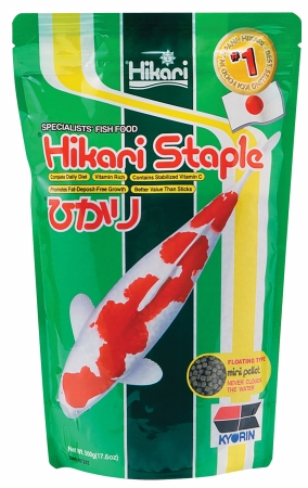 17.6 Oz Hikari Staple Mini Pellets Pond Food 01242