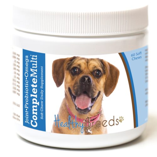 192959008791 Puggle All in One Multivitamin Soft Chew - 60 Count