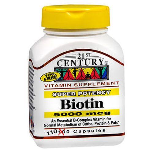 21st Century Biotin 110 Caps by 21st Century