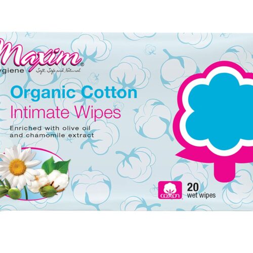 235991 100 Percent Certified Organic Cotton Intimate Wipes - 20 Count