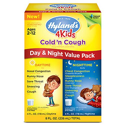 4 Kids Cold 'n Cough Day & Night 8 Oz by Hylands