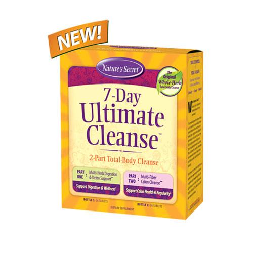 7Day Ultimate Cleanse 2Part Total Body Cleanse 1 Kit by Irwin Naturals