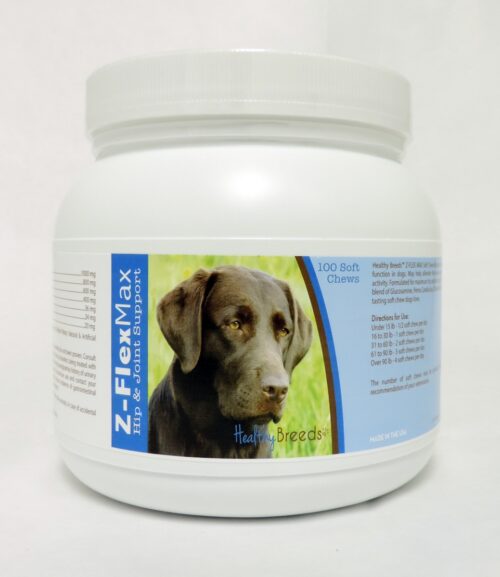 840235109761 Labrador Retriever Z-Flex Max Hip & Joint Soft Chews - 100 Count