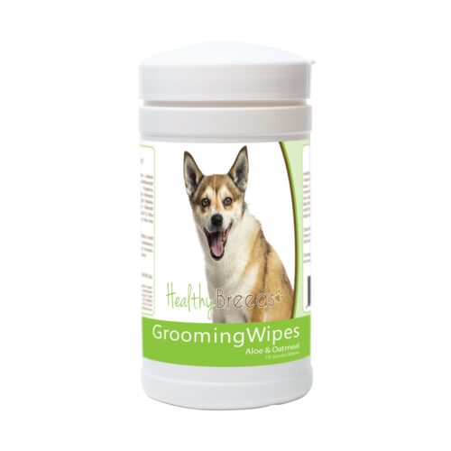 840235174844 Norwegian Lundehund Grooming Wipes - 70 Count