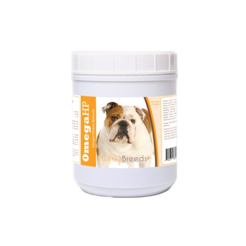 840235187608 Bulldog Omega HP Fatty Acid Skin & Coat Support Soft Chews