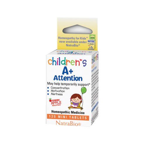 A+ Attention 125 Tabs by Herbs For Kids