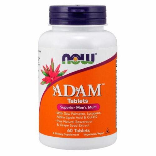 ADAM Men's Multiple Vitamin Superior 60 Tabs by Now Foods