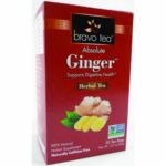 Absolute Ginger Tea 20 Bags by Bravo Tea & Herbs