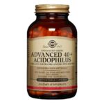Advanced 40+ Acidophilus Vegetable Capsules 120 V Caps by Solgar