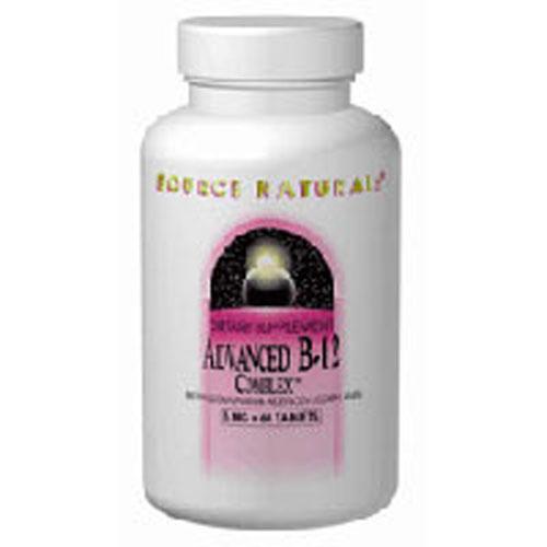 Advanced B-12 Complex 30 Tabs by Source Naturals